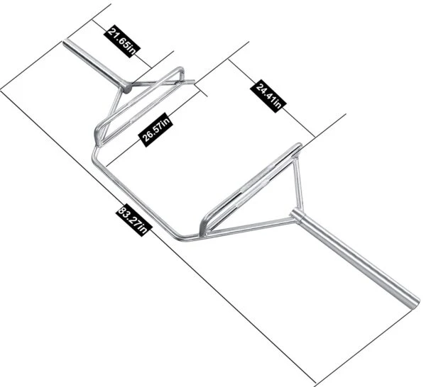 HulkFit Olympic 2-Inch Hex Har - Image 3