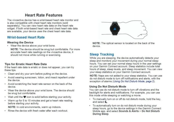 Garmin Vivoactive 3 Smartwatch - Image 9