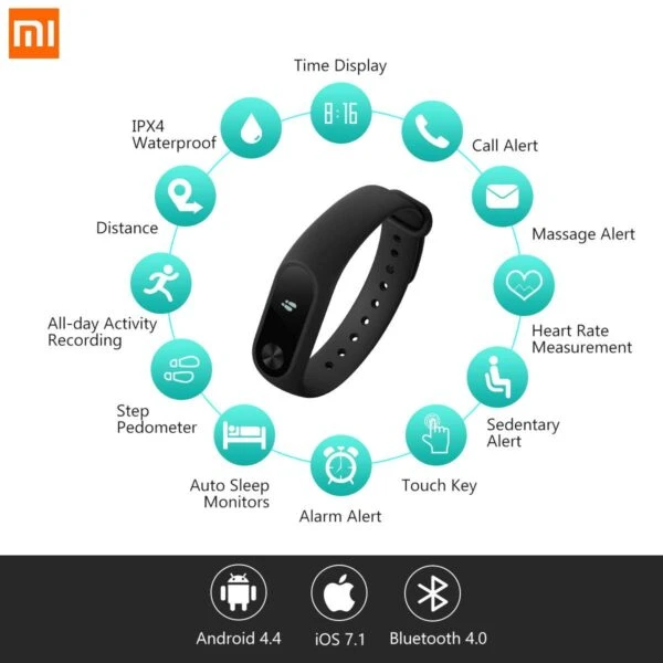Xiaomi Mi Band 2 Fitness Tracker - Image 5