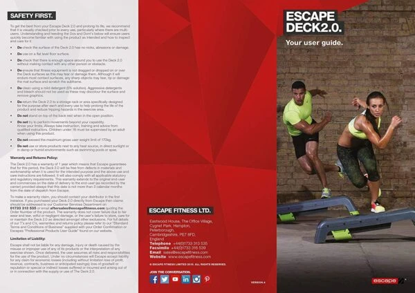 Escape Fitness Deck 2.0 - Image 16