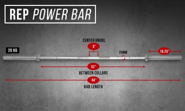 REP Stainless Steel Power Bar V2 - Image 2