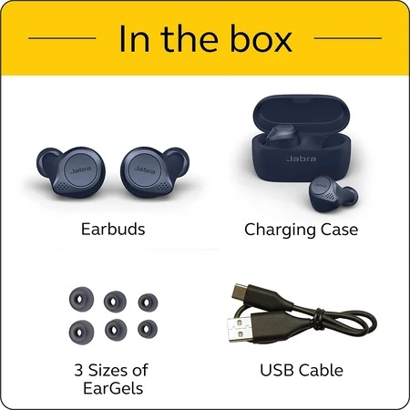 Jabra Elite Active 75t True Wireless Bluetooth Earbuds - Image 2
