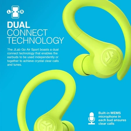 JLab Go Air Sport Wireless Workout Earbuds - Image 2
